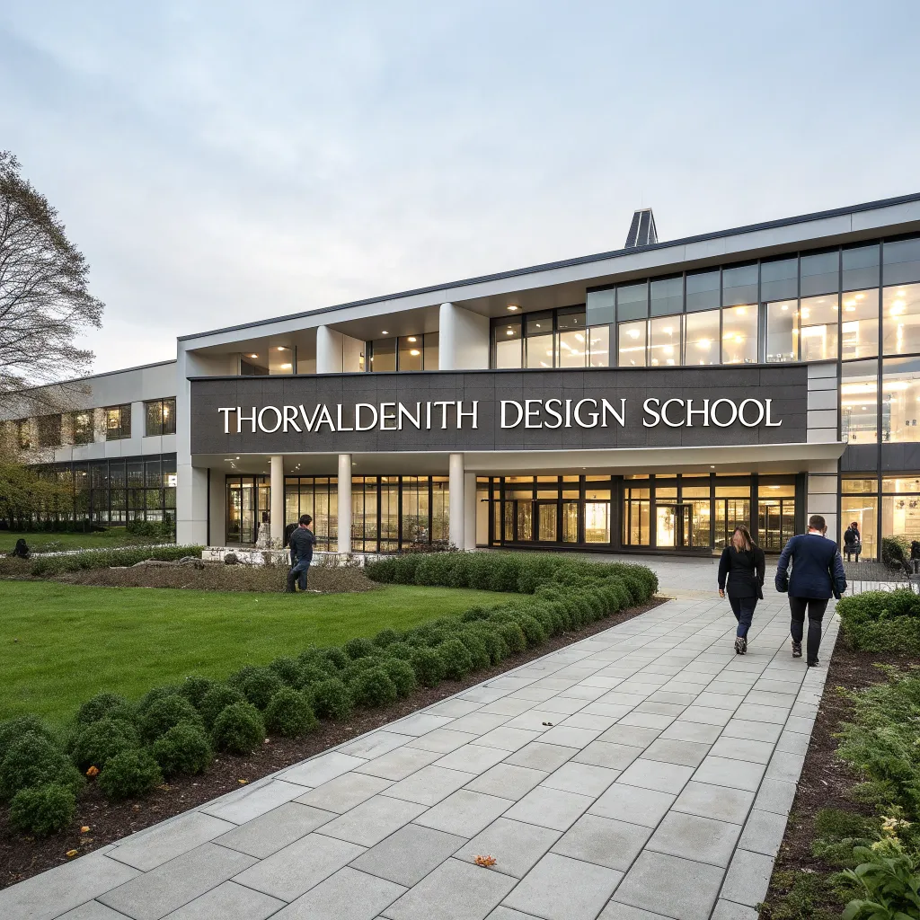 Front of THORVALENITH Design School