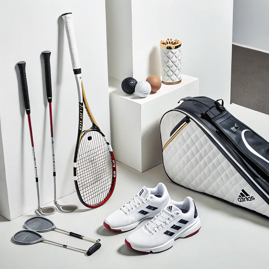 Display of premium sporting goods